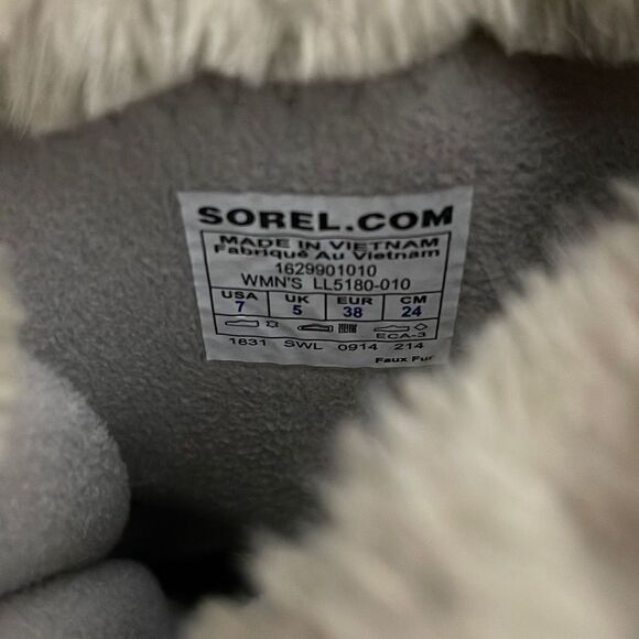 Sorel Tivoli II Nocturnal Herringbone High Boots 7 - Picture 7 of 8